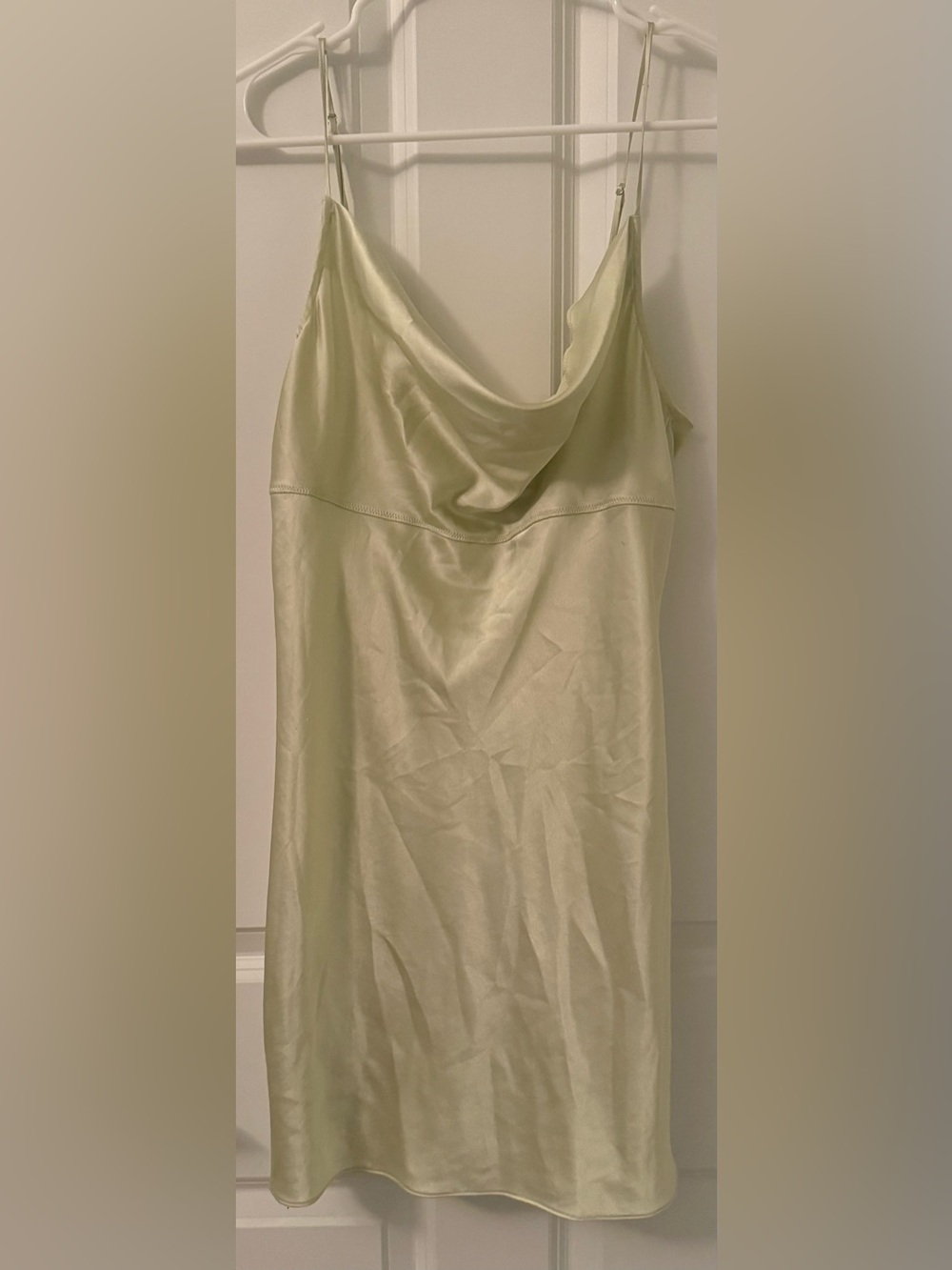 Victoria's Secret Satin Slip - Pale Sage Green
